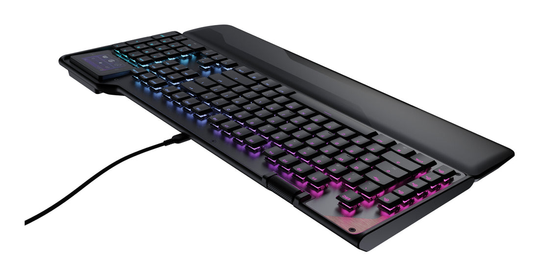 Turtle Beach Command Series KB5 Full-Size Wired Mechanical Gaming Keyboard with 2.4” Touchscreen, Titan - image 6