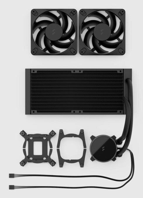 Fractal Design Radius 240 Black Processor All-in-one liquid cooler 12 cm - image 5