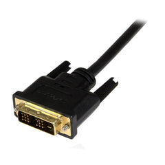 StarTech.com 3ft (1m) Micro HDMI to DVI Cable - Micro HDMI to DVI Adapter Cable - Micro HDMI Type-D Device to DVI-D Single Link Monitor/Display/Projector Video Converter Cord - Durable