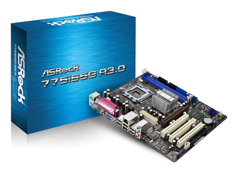 Asrock 775i65G R3.0 Intel® 865G LGA 775 (Socket T) micro ATX