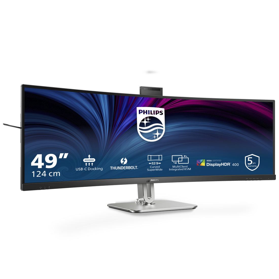 Philips 49B2U6903CH/00 computer monitor 48.8" 5120 x 1440 pixels Dual QHD LCD Grey - image 6