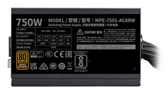 Cooler Master MWE Bronze 750 V3 230V power supply unit 750 W 24-pin ATX ATX Black