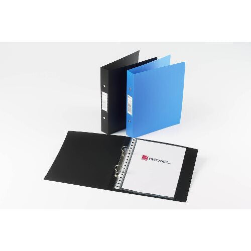 Rexel Budget 2 Ring Binder A5 Blue - image 2