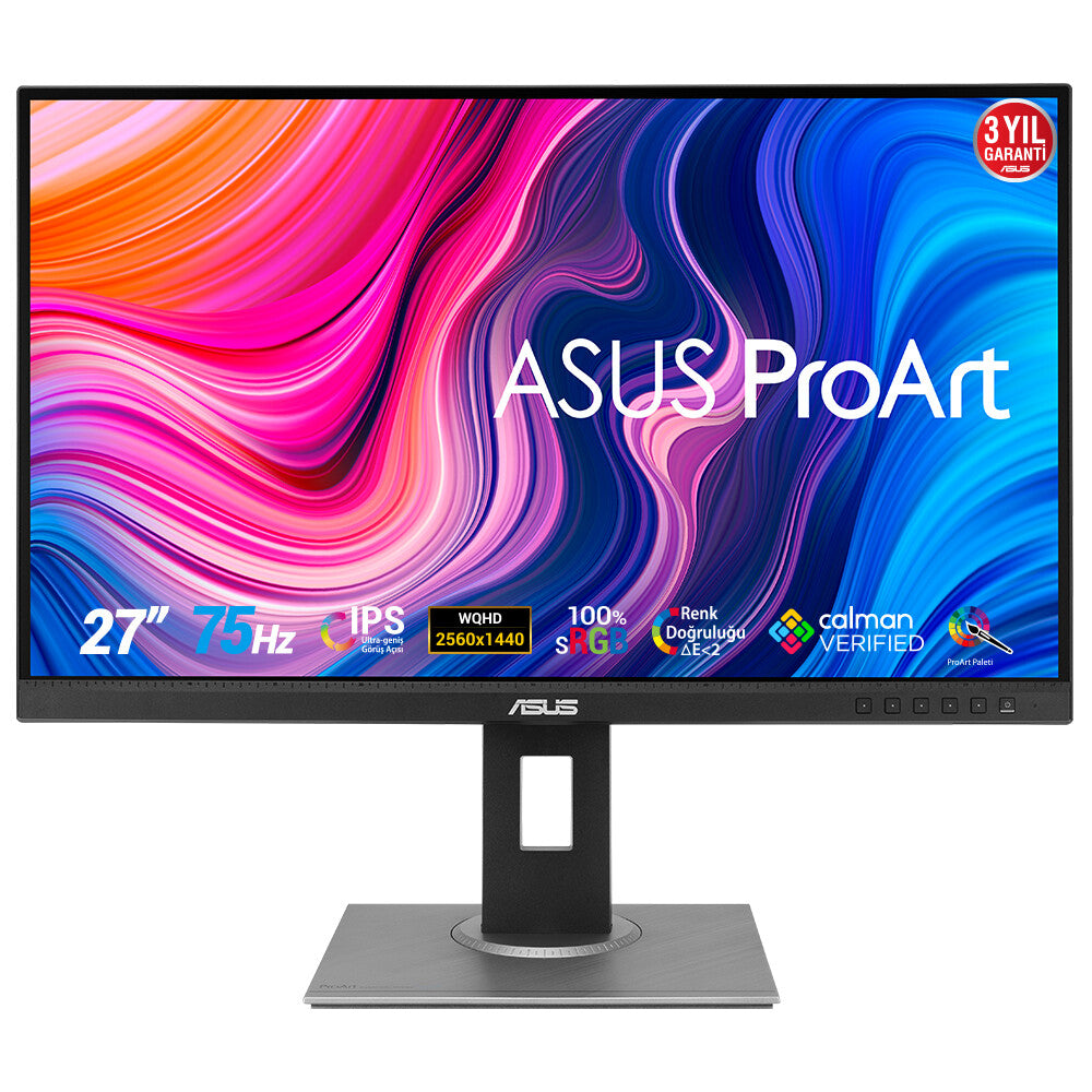 ASUS ProArt PA278QV computer monitor 27" 2560 x 1440 pixels Quad HD LED Black