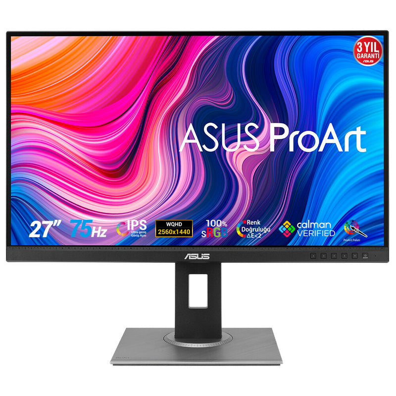 ASUS ProArt PA278QV computer monitor 68.6 cm (27") 2560 x 1440 pixels Quad HD LED Black
