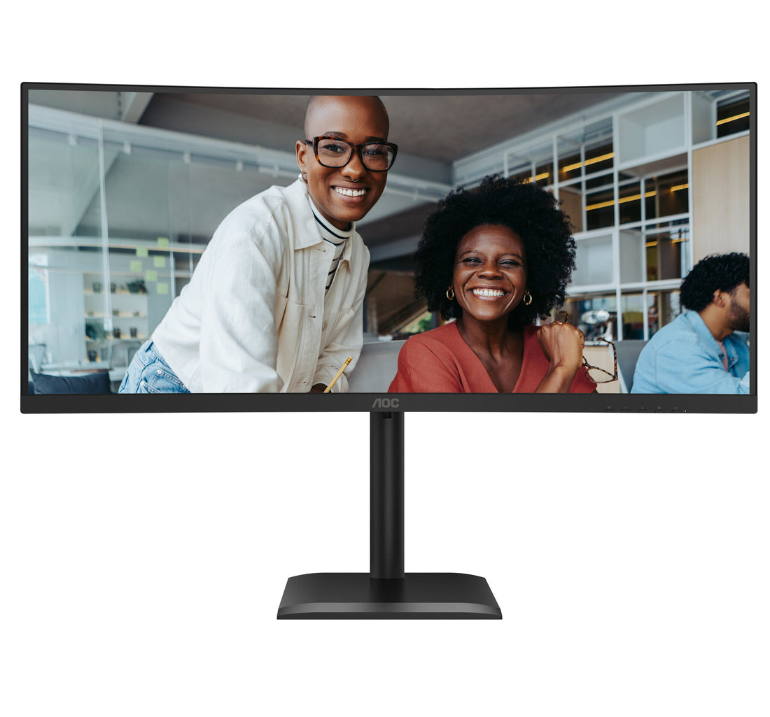AOC E4 CU34E4CV 34" UltraWide Quad HD Monitor - image 2