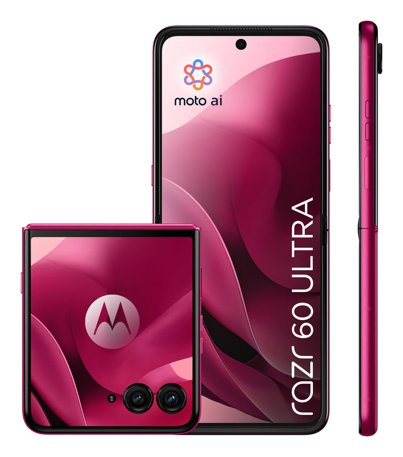 Motorola razr 60 ultra 17.7 cm (6.96") Dual SIM Android 15 5G USB Type-C 16 GB 512 GB 4700 mAh Pink