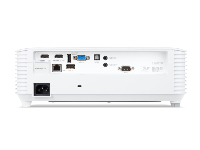 Acer Business P5827a DLP 4K2K 4000 Lm 10.000:1 EMEA Standard throw projector 4000 ANSI lumens UHD 4K (3840x2160) White