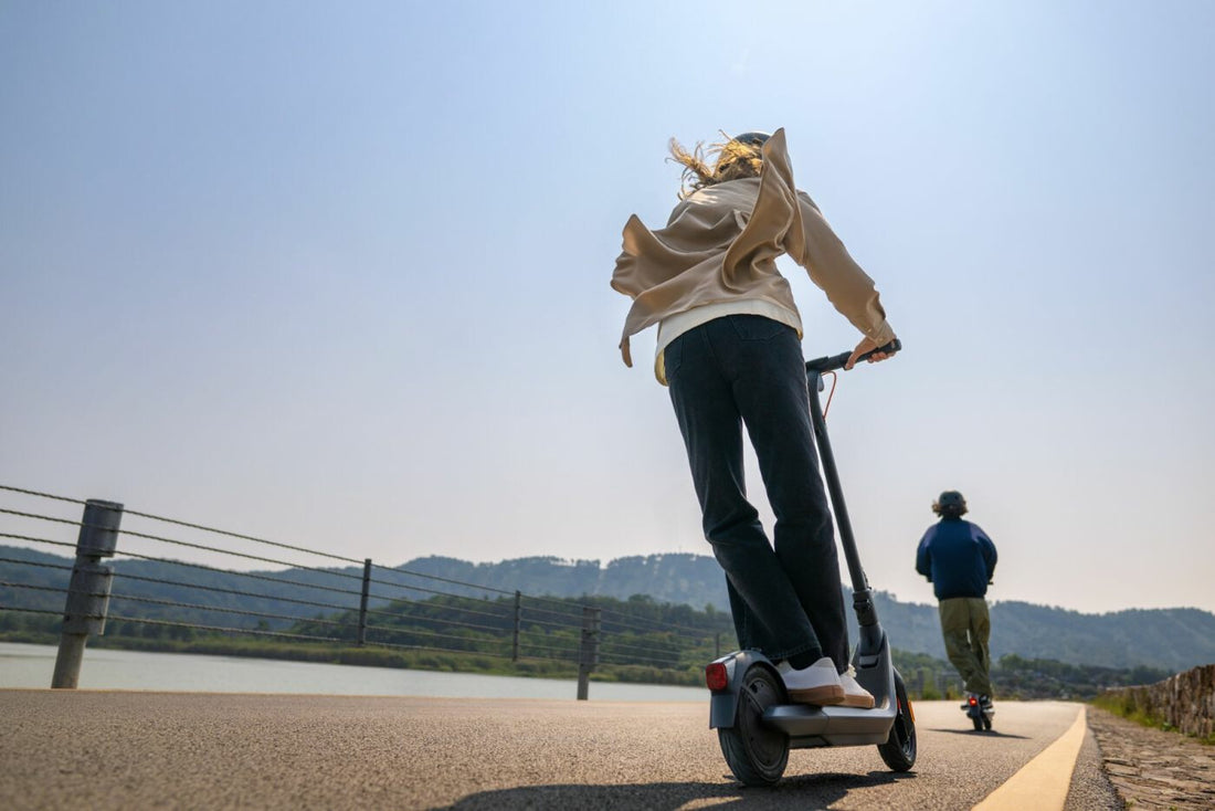 Segway Ninebot E2 Pro Electric Folding Scooter - Black - image 8