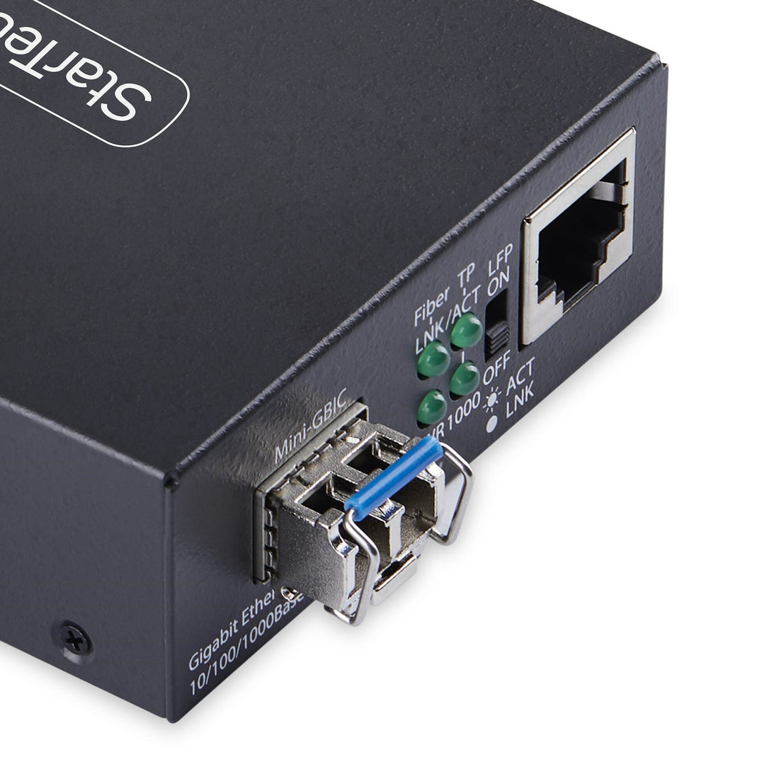 StarTech.com Single-Mode (SM) LC Fiber Media Converter for 10/100/1000 Networks, Standalone Gigabit Ethernet - image 4