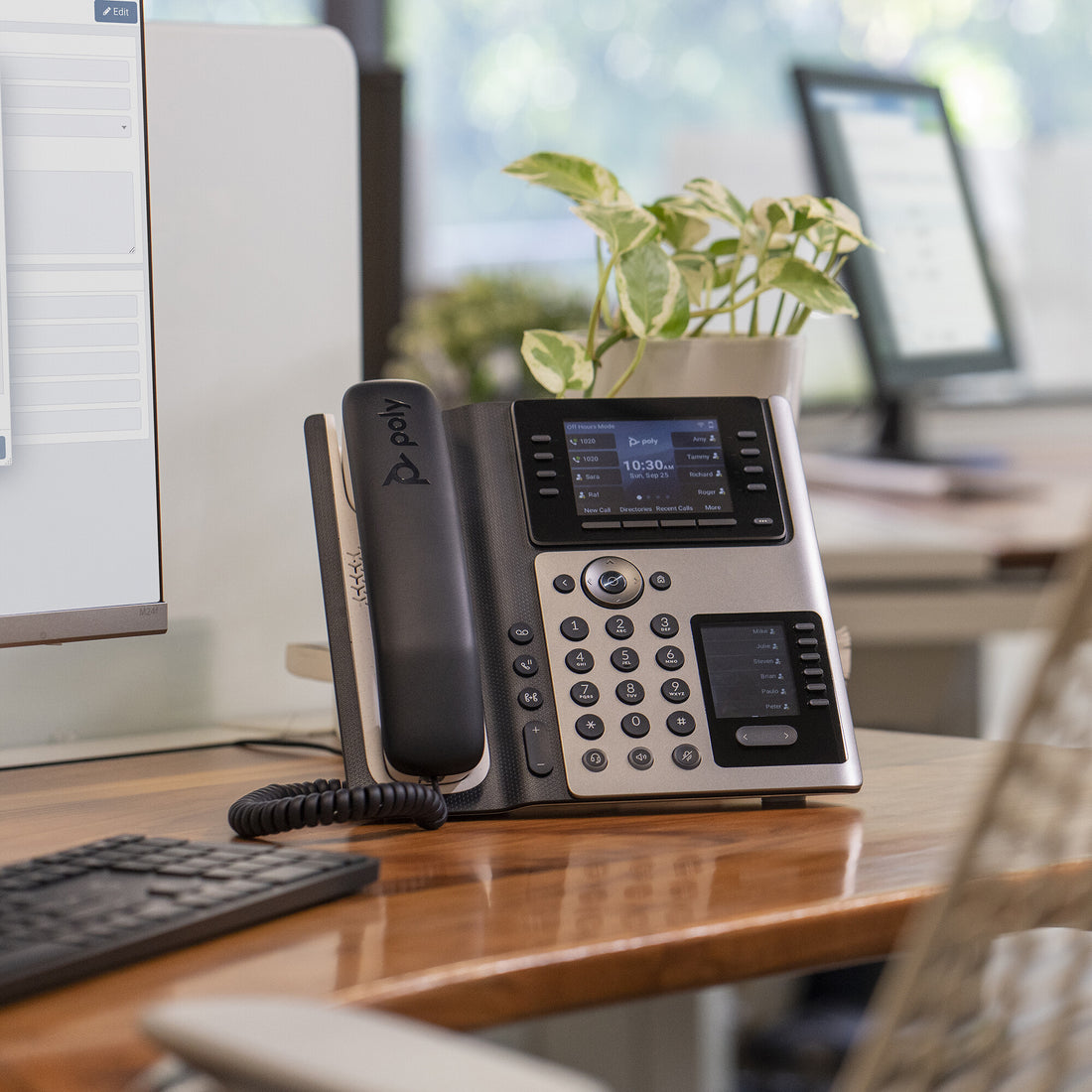 Poly Edge E400 IP Phone and PoE-enabled - image 2