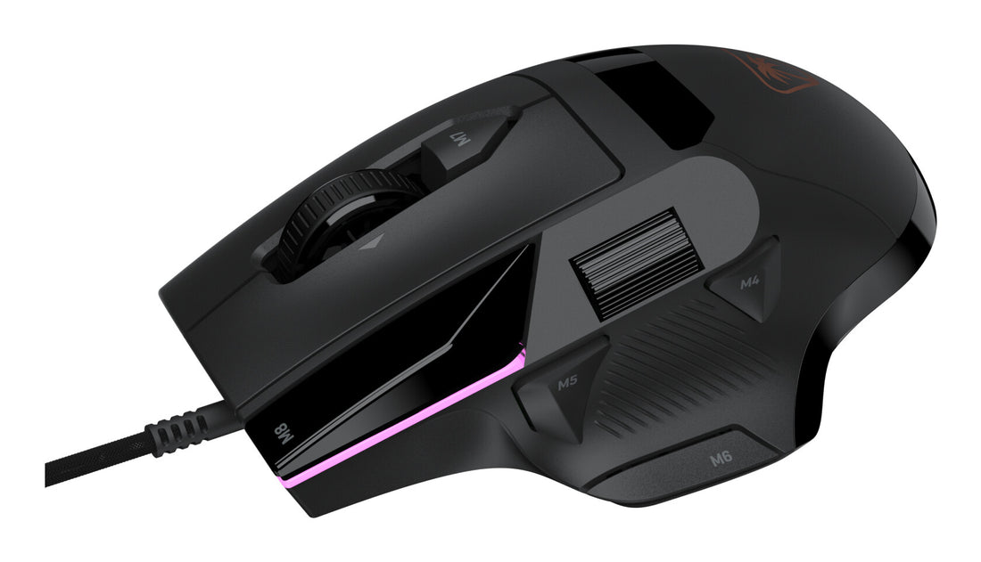 Turtle Beach Command Series MC3 Wired Gaming Mouse - 30K DPI Owl-Eye Optical Sensor, 4D Scroll Wheel, 1K - image 2