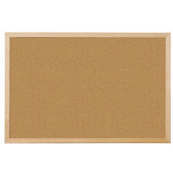 Q-CONNECT KF03566 bulletin board Fixed bulletin board Brown Cork