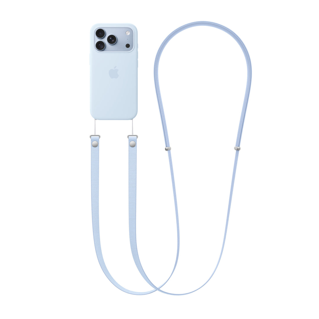 Apple Crossbody Strap – Crisp Blue - image 2