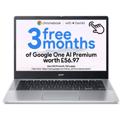 Acer Chromebook 314 (CB314-4HT) - Intel N100, 8GB, 128GB, 14