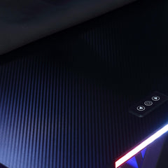 X Rocker Lumio XL Gaming Desk with 3 Sided app-controlled LED Lighting - Black