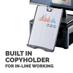 Fellowes MONITOR RISER PLUS - GRAPHITE