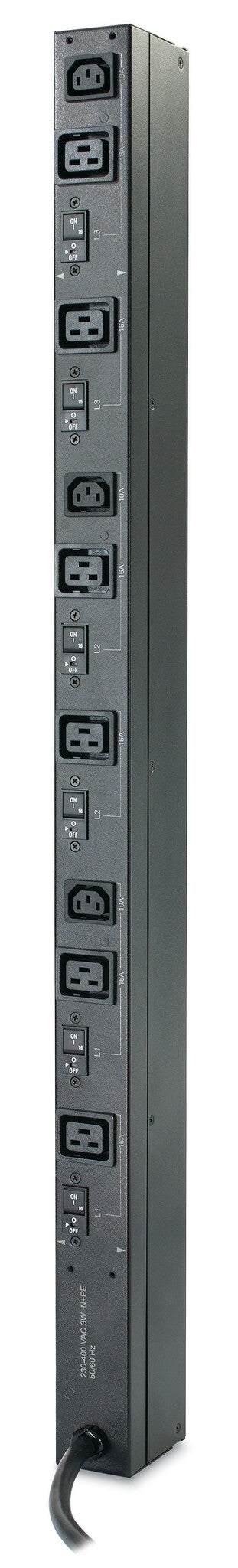 APC Rack PDU Basic Zero U power distribution unit (PDU) 9 AC outlet(s) 0U Black - image 7