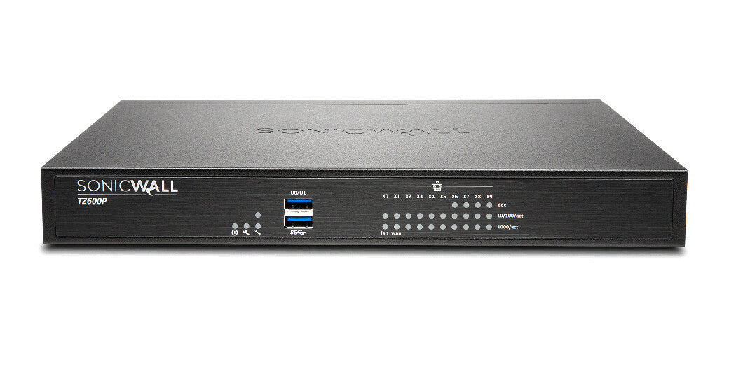 SonicWall TZ600 POE hardware firewall Desktop 1.5 Gbit/s | Back to the ...