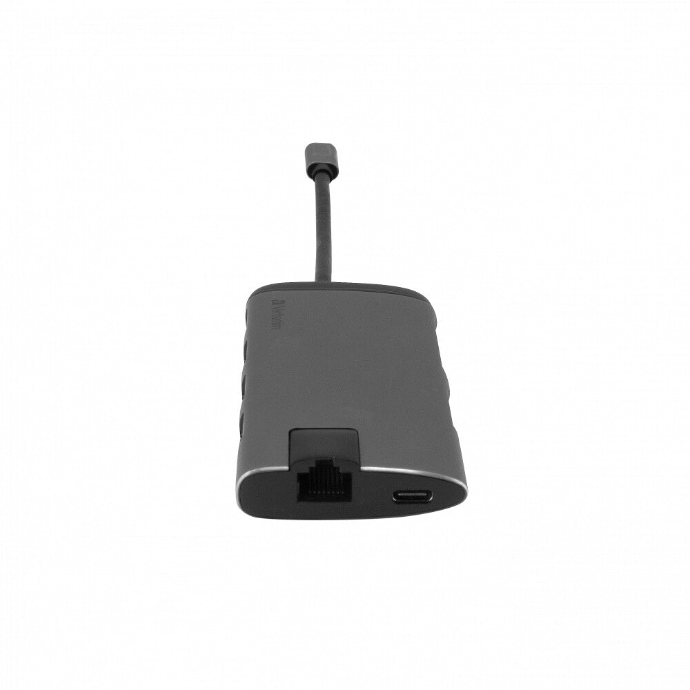Verbatim 49142 laptop dock/port replicator USB 3.2 Gen 1 (3.1 Gen 1) Type-C Black, Silver - image 7