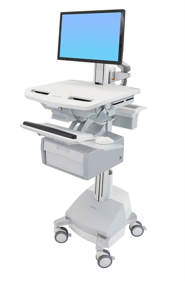 Ergotron StyleView White Flat panel Multimedia cart