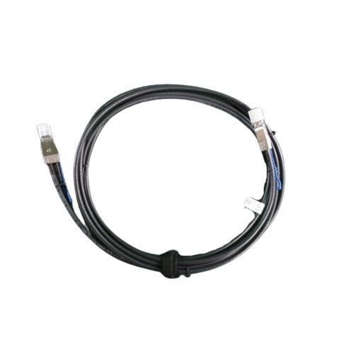 DELL 470-AATP Serial Attached SCSI (SAS) cable 2 m 12 Gbit/s Black, Metallic
