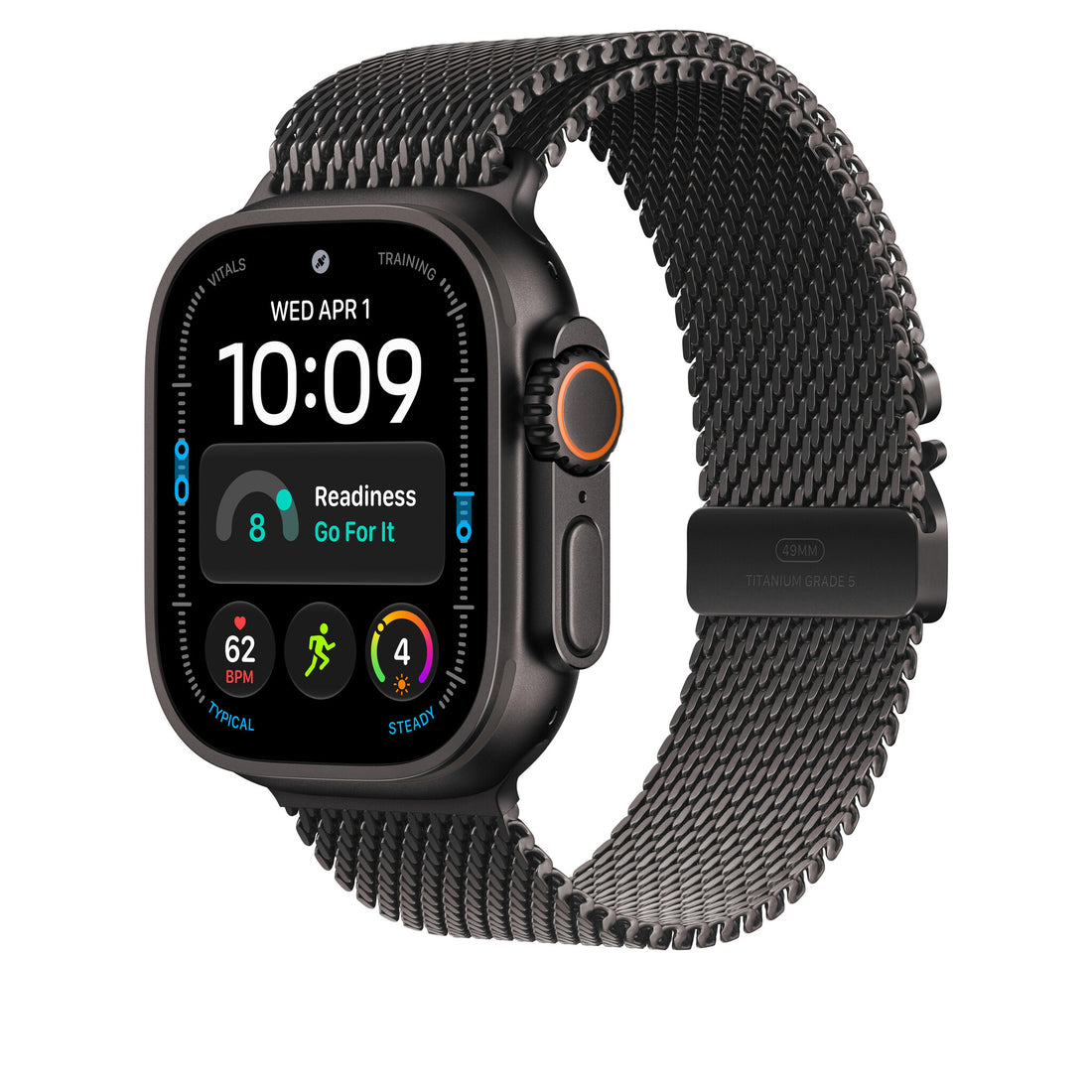 Apple 49mm Black Titanium Milanese Loop - Small - image 2