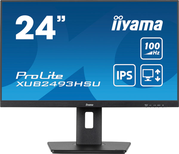 iiyama ProLite 23.8" FHD 100Hz Monitor (XUB2493HSU-B6)