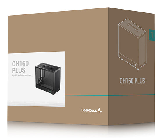 DeepCool CH160 PLUS Small Form Factor (SFF) Black