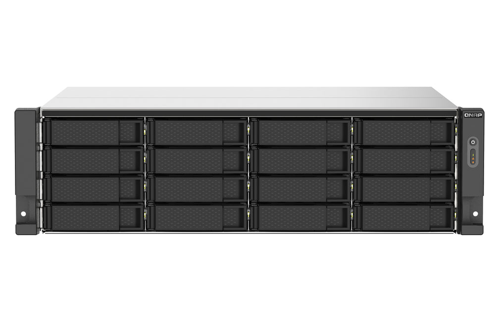 QNAP TS-1673AU-RP-16G NAS Rack (3U) Ryzen Embedded V1500B 16 GB DDR4 9 ...