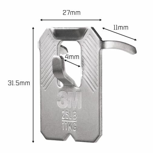 3M CLAW Plasterboard Picture Hanger 11 kg - image 4
