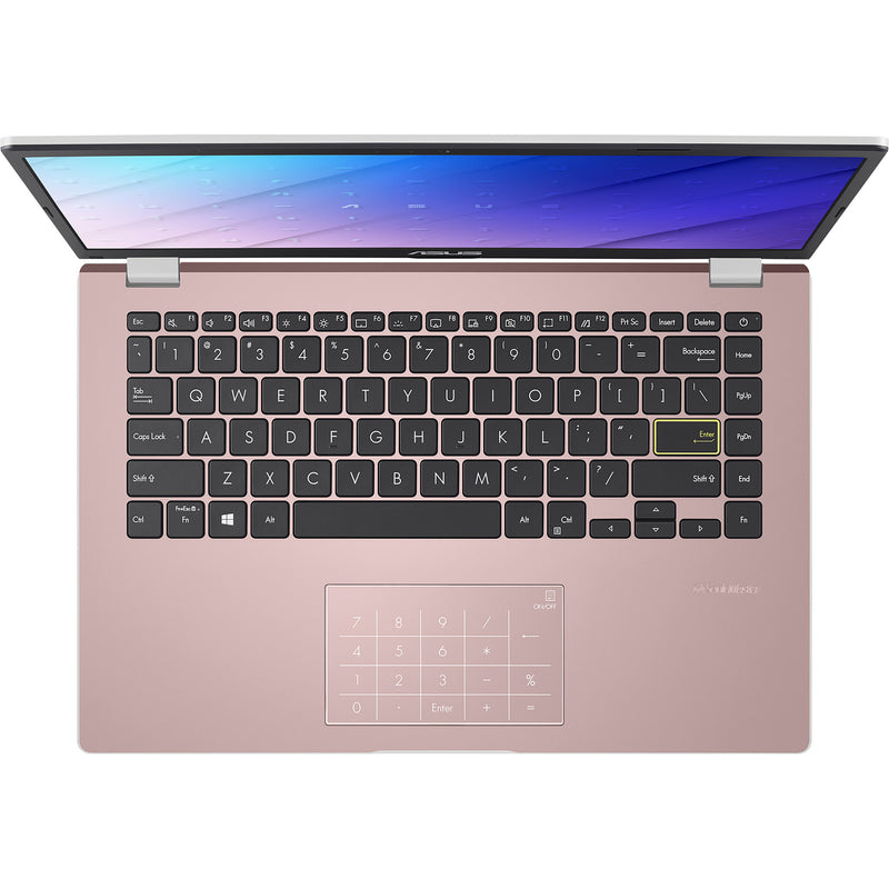 ASUS Vivobook Go 14 Laptop, 14" 4GB DDR4-SDRAM, 64GB eMMC - Pink (E410KA-EK672WS)