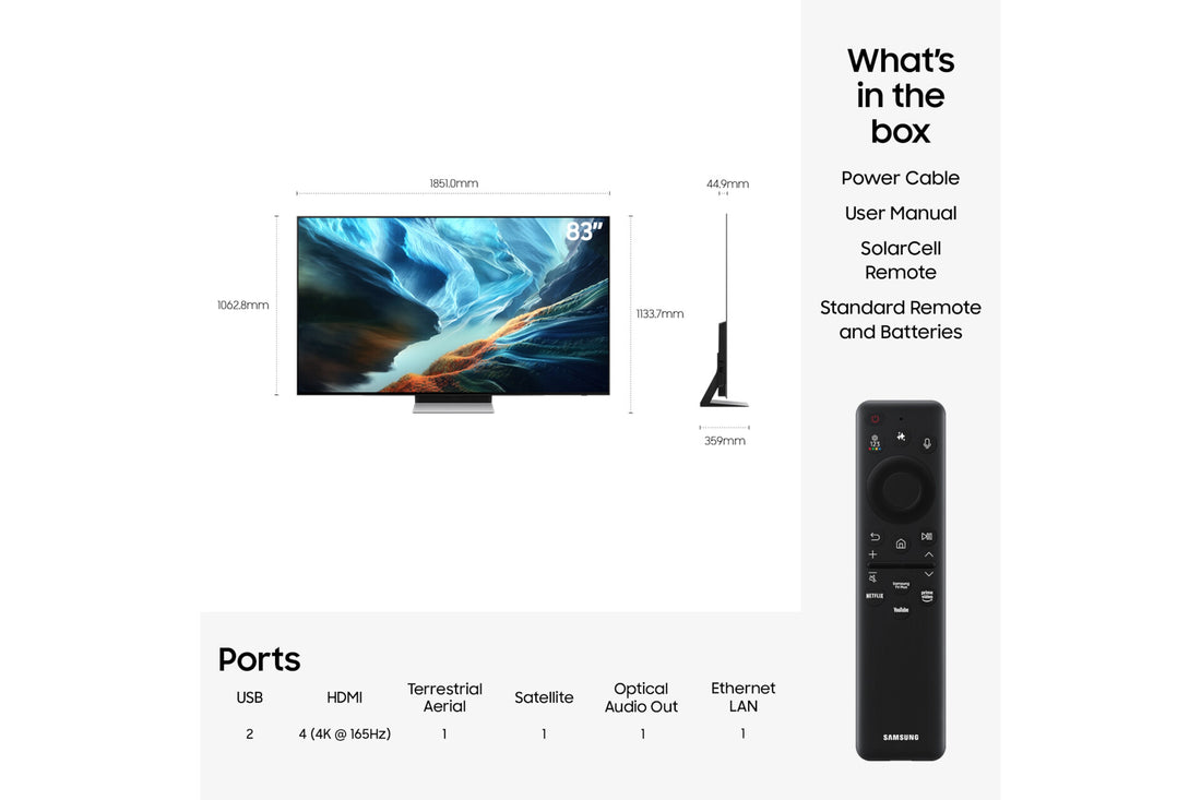 Samsung 83'' OLED S90H 4K Vision AI Smart TV (2026) - image 5