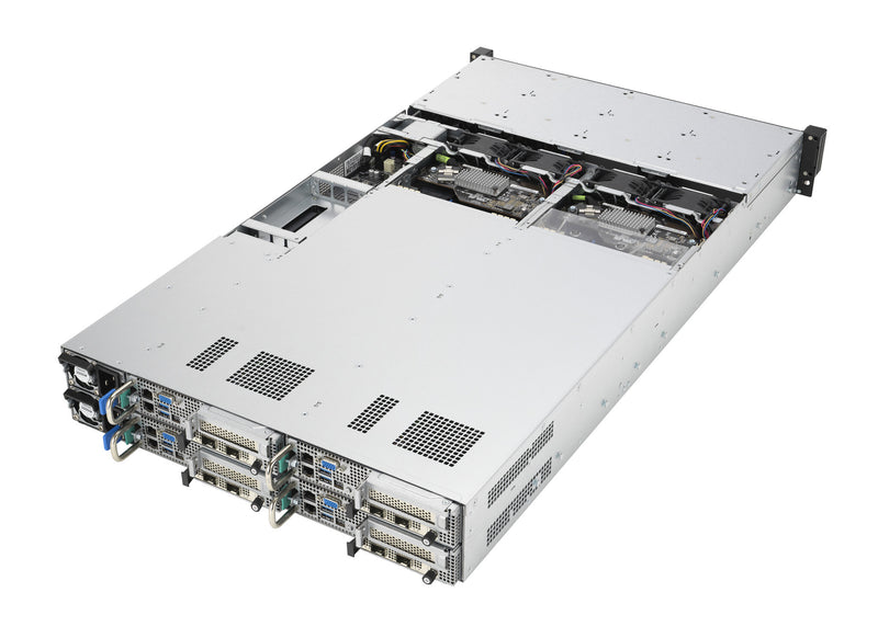ASUS RS720Q-E10-RS8U Intel C621A LGA 4189 Rack (2U) Black, Silver