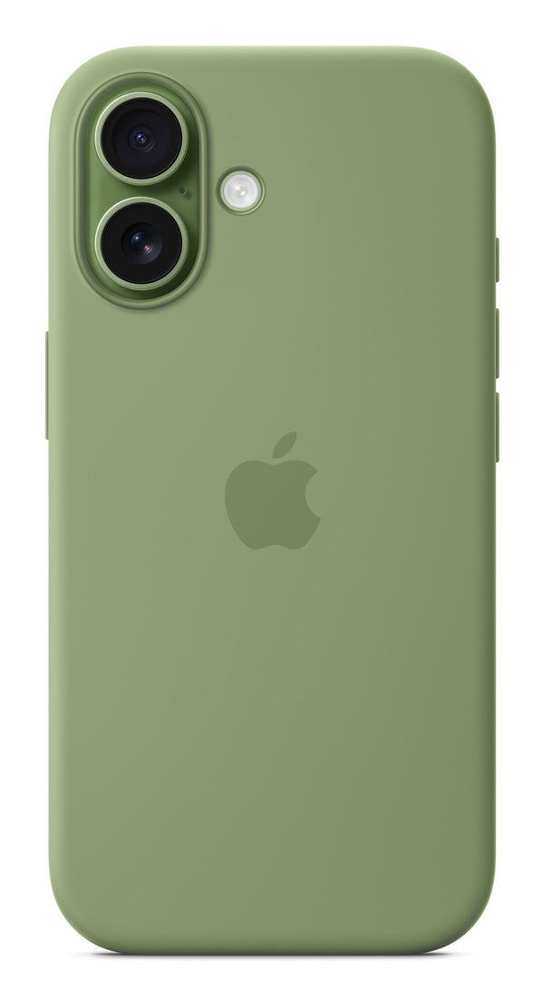 Apple iPhone 17 Silicone Case with MagSafe – Light Moss