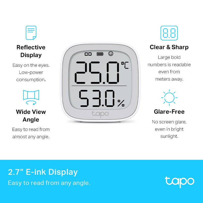 TP-Link Tapo Smart Temperature & Humidity Monitor