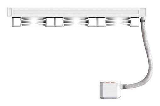 VIDA Trifrost 360 Processor All-in-one liquid cooler 12 cm White 1 pc(s)