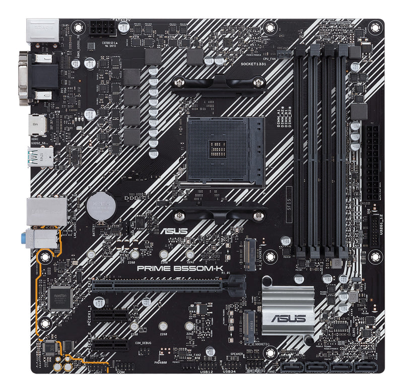 ASUS PRIME B550M-K AMD B550 Socket AM4 micro ATX