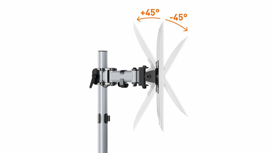 Durable 509523 monitor mount / stand 27" Wall Silver - image 4