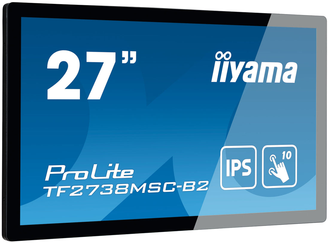iiyama ProLite 27” 10pt open frame touch monitor with edge-to-edge glass