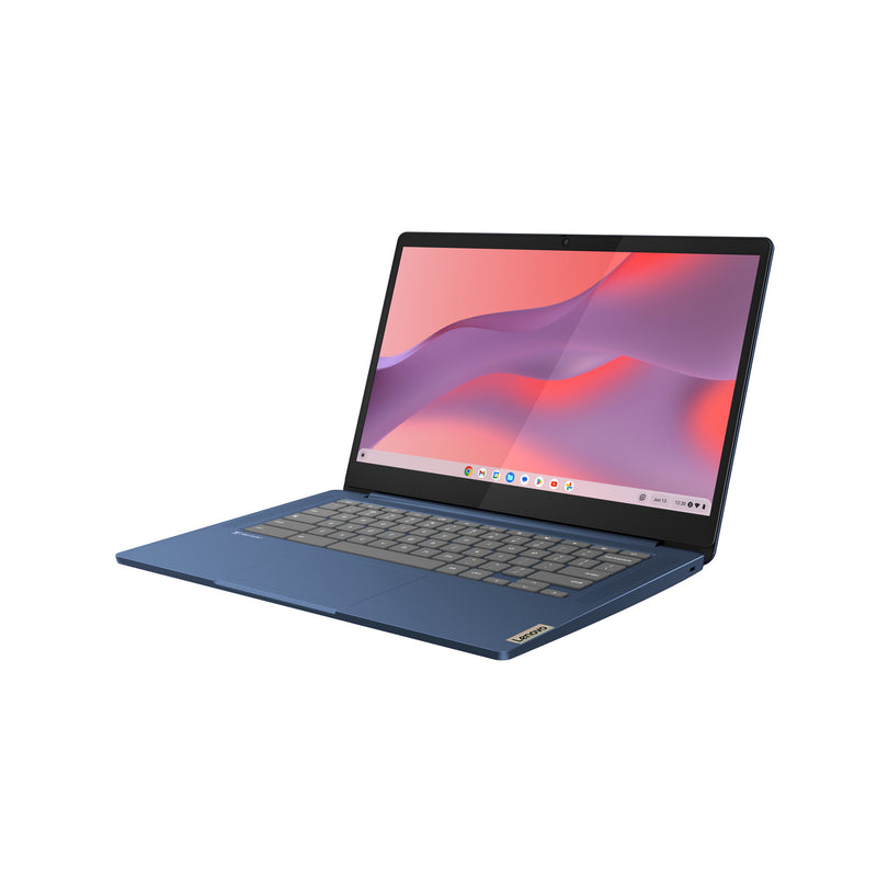 Lenovo IdeaPad Slim 3 Chrome 14M868 MediaTek Kompanio 520 Chromebook 35.6 cm (14") Full HD 4 GB LPDDR4x-SDRAM 64 GB eMMC Wi-Fi 6 (802.11ax) ChromeOS UK English Blue