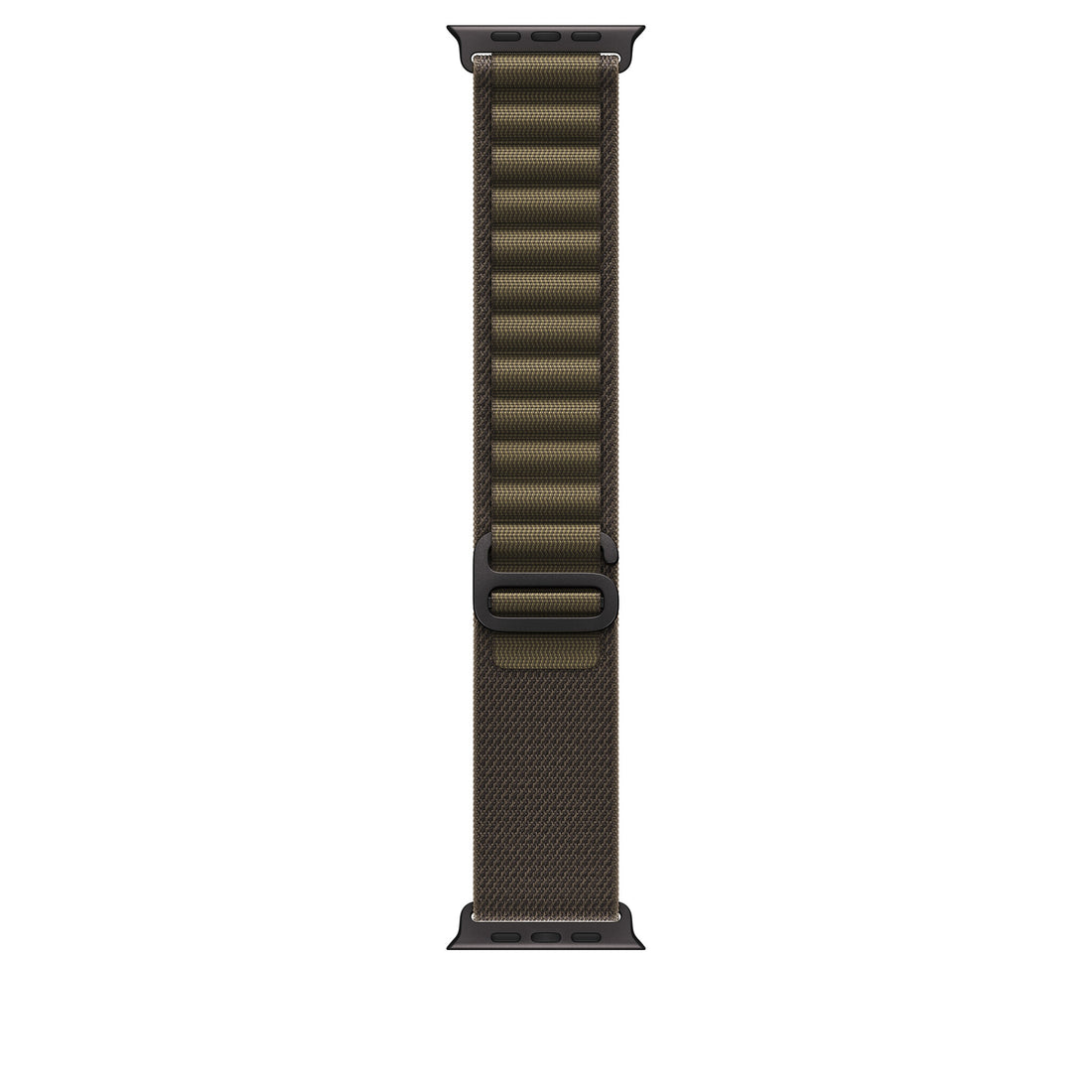 Apple 49mm Dark Olive Alpine Loop - Small - Black Titanium Finish
