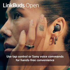 Sony LinkBuds Open WFL910B headphones/headset Wireless In-ear Calls/Music Bluetooth Black