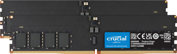 Crucial CT2K64G64C52CU5 memory module 128 GB 2 x 64 GB DDR5 6400 MT/s 288-pin DIMM