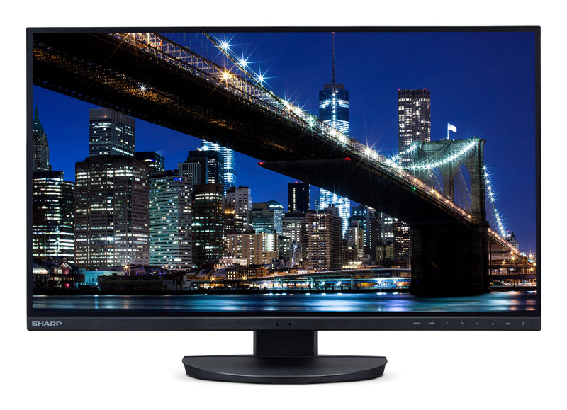 Sharp MultiSync EA272U computer monitor 68.6 cm (27") 3840 x 2160 pixels 4K Ultra HD LCD Black