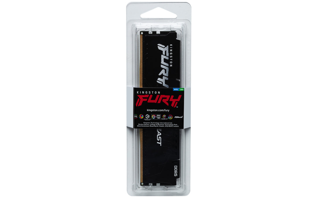Kingston Technology FURY Beast 16GB 6000MT/s DDR5 CL36 DIMM Black EXPO - image 5