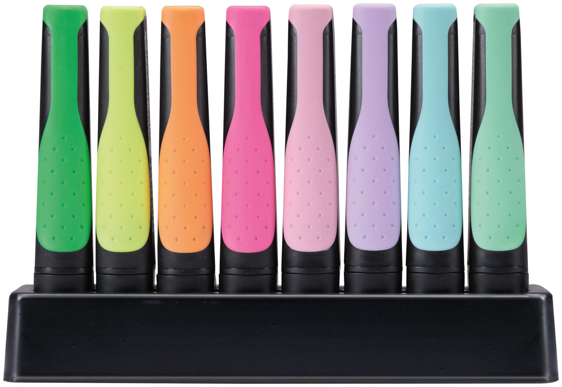 STABILO GREEN BOSS marker 8 Conical tip Multicolour - image 3