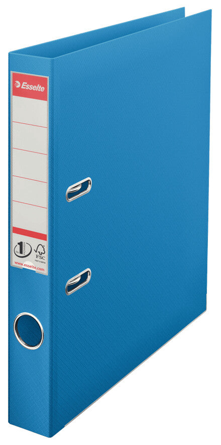 Esselte No.1 VIVIDA Lever Arch File PP, 30% pre-consumer recycled foil