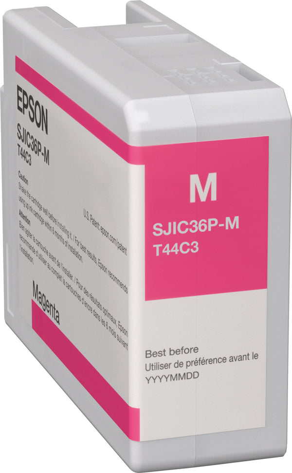 Epson SJIC36P(M): Ink cartridge for ColorWorks C6500/C6000 (Magenta)