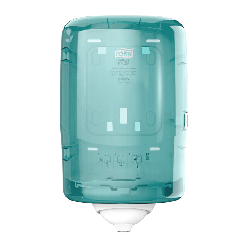 Tork 473167 paper towel dispenser Roll paper towel dispenser Turquoise, White - image 3